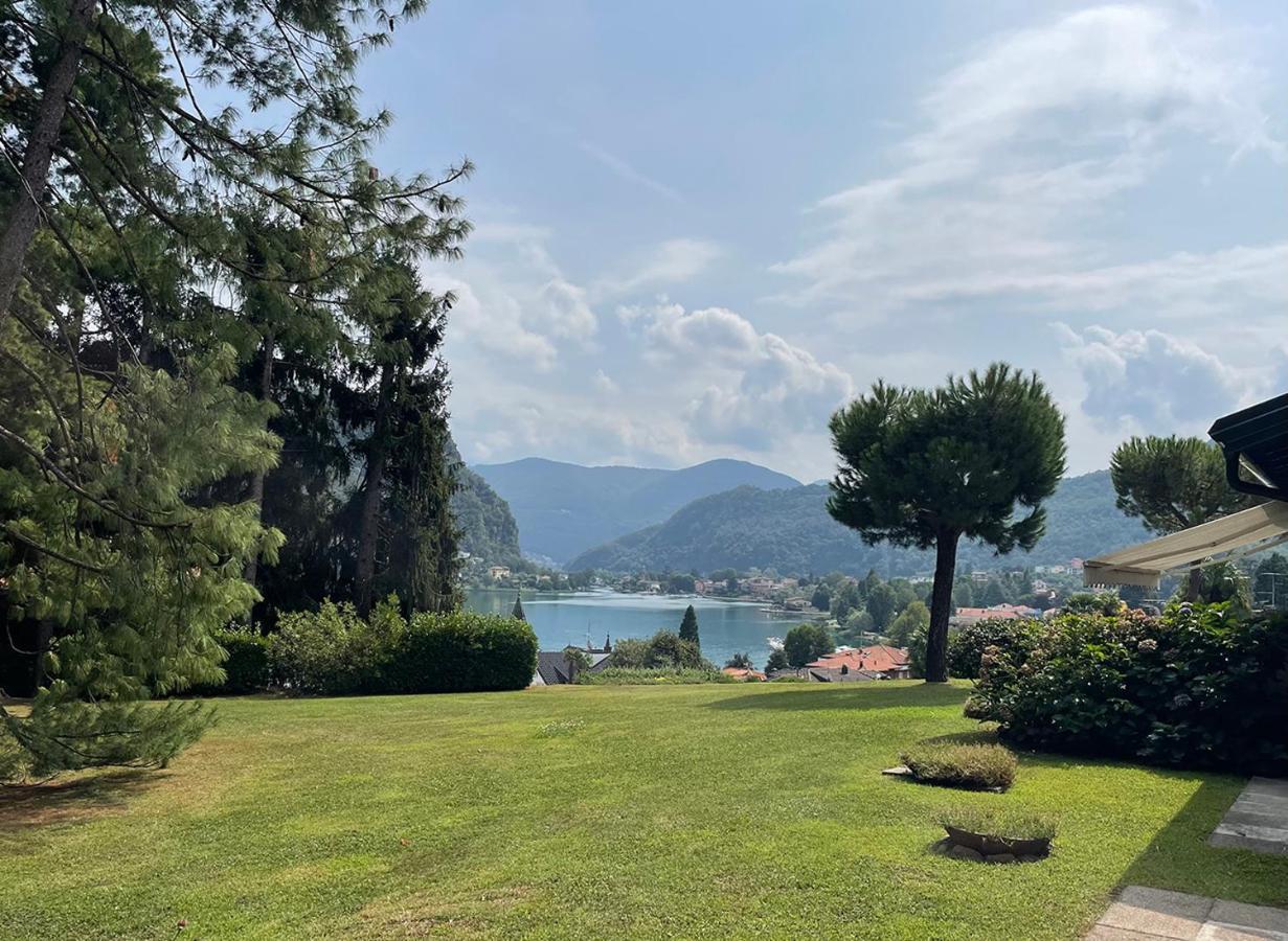 Villa Mario - Casa Vacanze Lavena Ponte Tresa Bagian luar foto